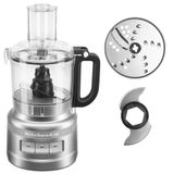 Kitchenaid Kfp0718cu Processador De Alimentos, 7 Xícara, Prata Do Contorno