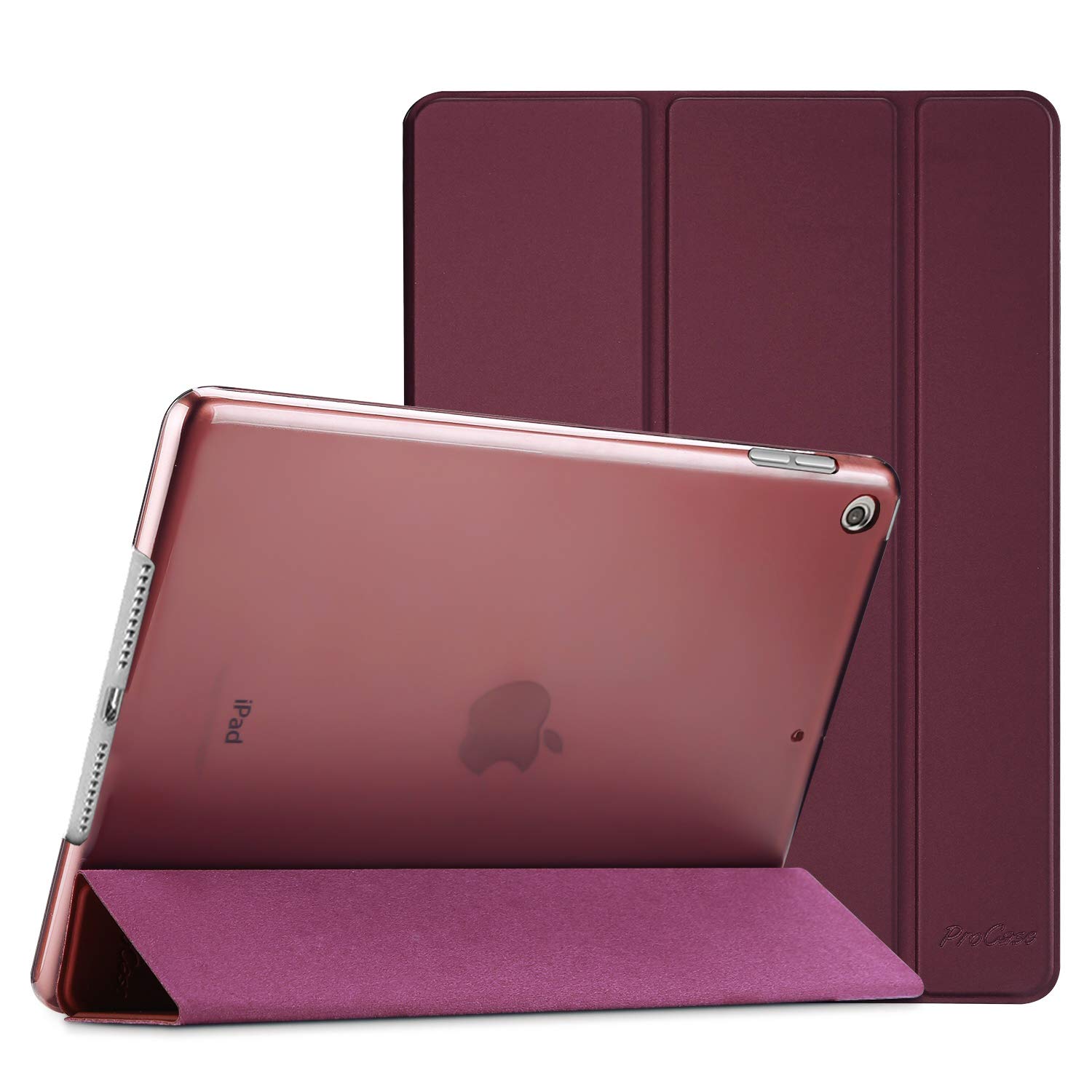 Capa Procase Para Ipad De 9ª, 8ª E 7ª Geração 10.2 - Wine