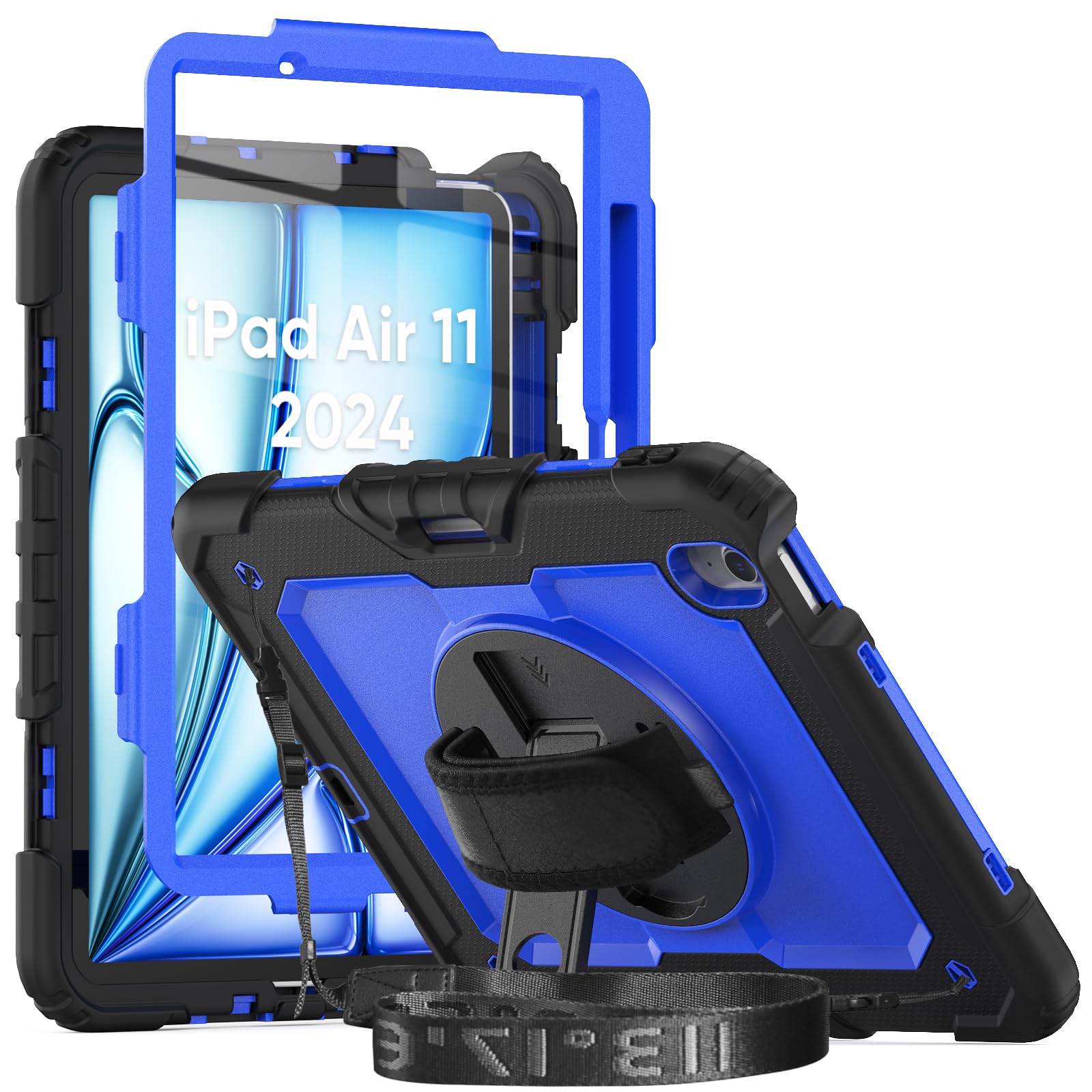 Capa Herize Para Ipad Air 11 M3/m2 Com Protetor De Tela