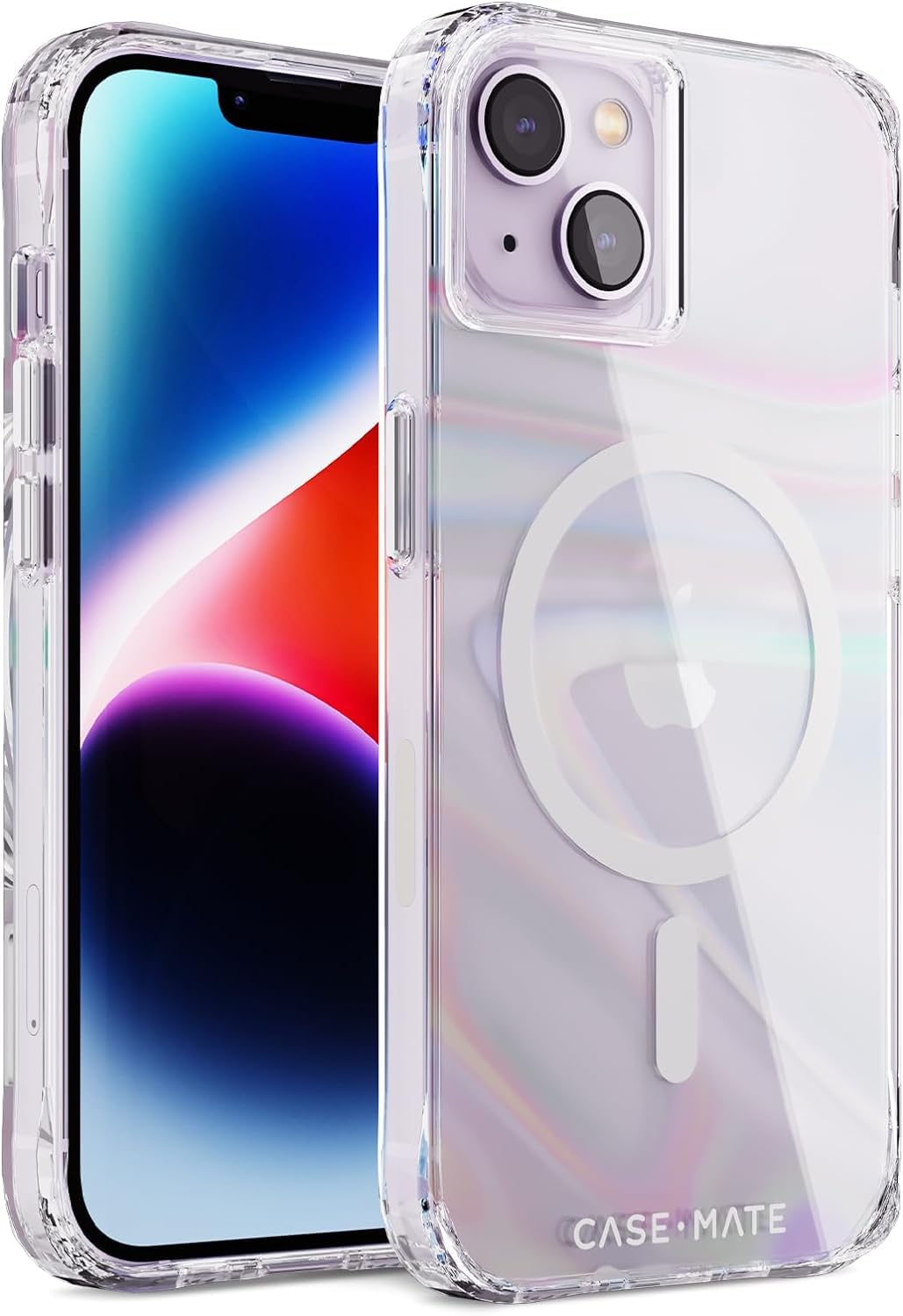 Capa De Telefone Case-mate Iphone 15 Plus/14 Plus 6.7 Soap Bubble