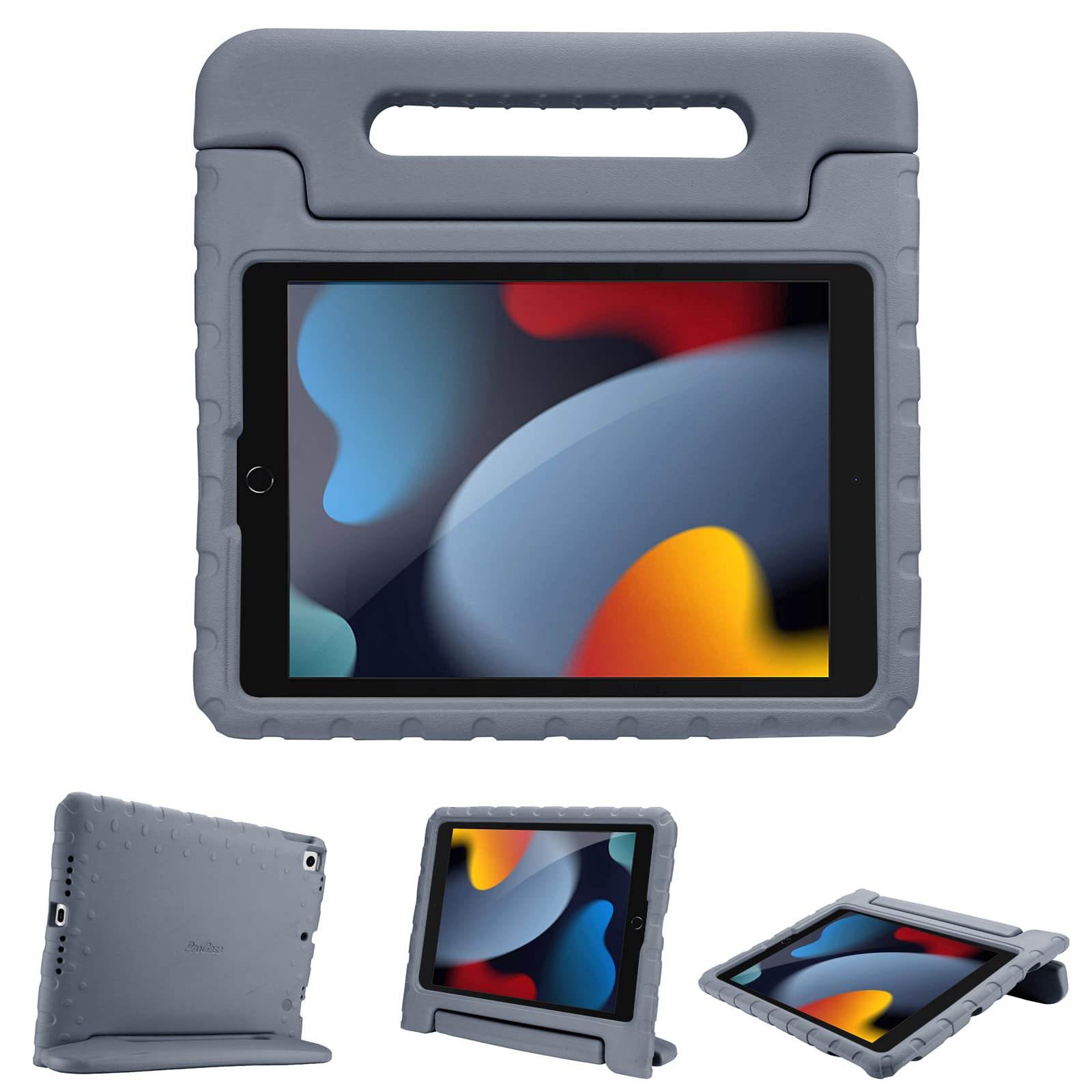 Capa Para Ipad Procase Kids Para Ipad De 9ª, 8ª E 7ª Geração, Air 10.5/pro 10.5