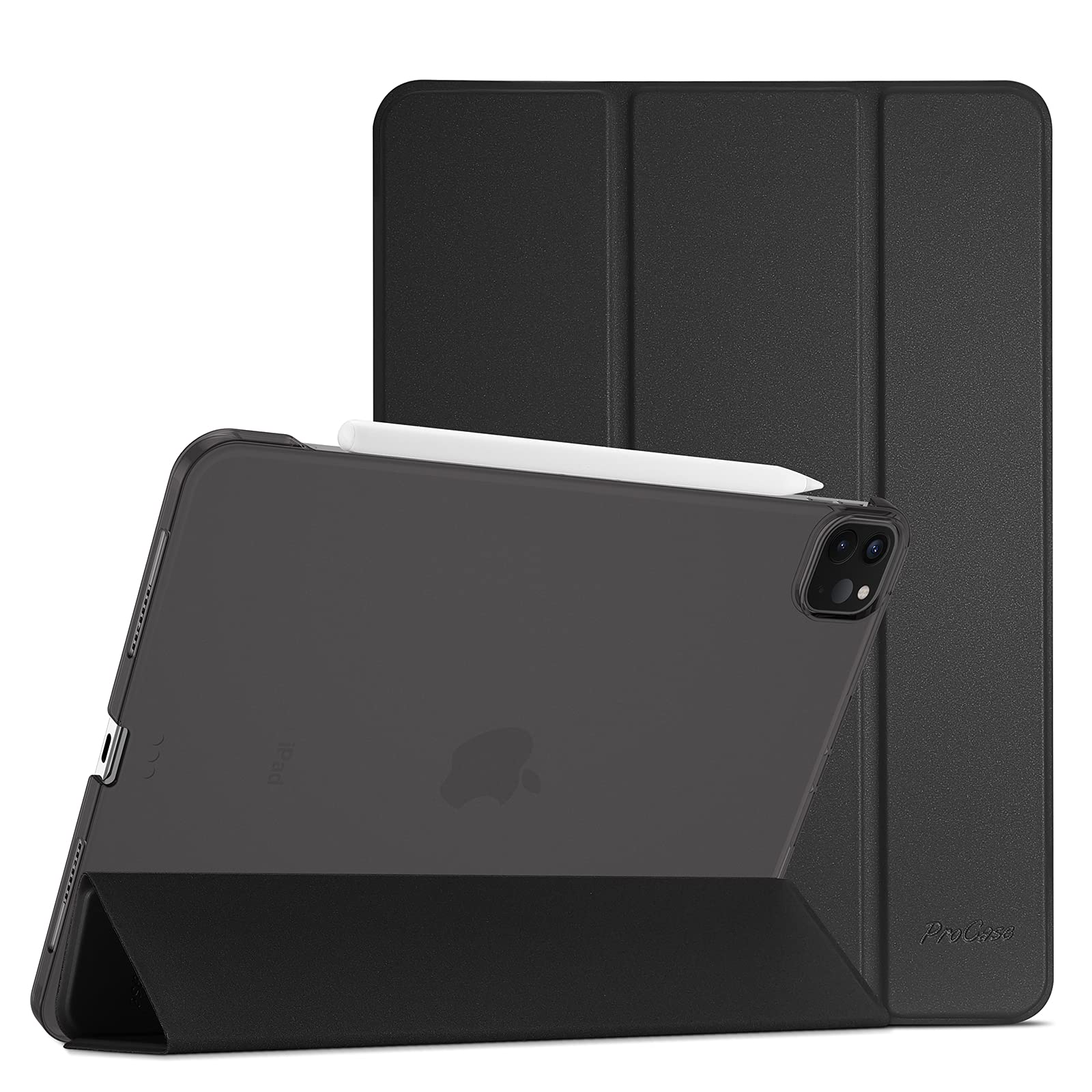 Capa Procase Para Ipad Pro 11 De 4ª Geração Com Capa Inteligente - Preta
