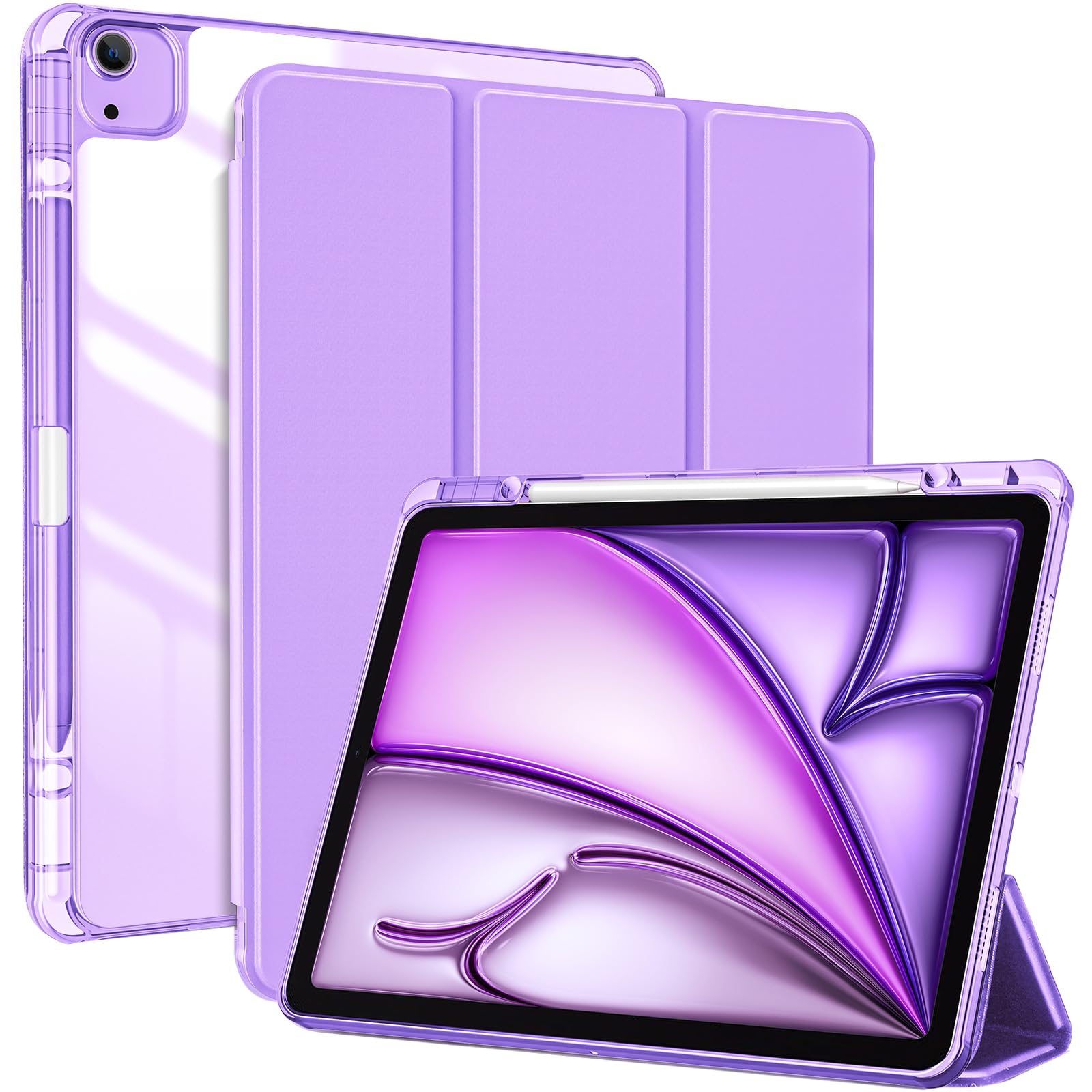 Capa Procase Para Ipad Air De 13 Polegadas 2025 M3/2024 M2 - Roxa