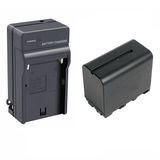 Kit Bateria E Carregador Np-f960 / Np-f970 Sony, Monitores E