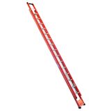 Escada Aluminio E Fibra De Vidro Extensivel 8,4 Metros Profissional 27 Degraus Com Catraca