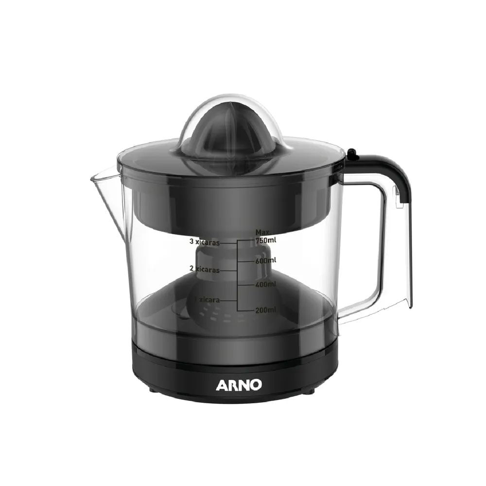 Espremedor De Frutas Arno Suco Express Cp31 Preto 750ml 220v