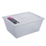 Cesta Organizadora Coza Maxi 10829 Com Tampa