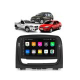 Kit Multimidia Strada Palio Week Siena 12 /19 Mold Grafite 7 Pol Android Usb Bt Fm Gps - 701kb Firstoption