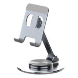 Suporte De Mesa Giratório 360 Dobrável Ajustável Compacto Para Celular Tablet