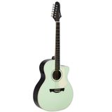 Violão Eletroacústico Tagima Rio Negro Latin América Aço Surf Green Satin