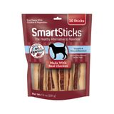 Dog Chews Smartsticks Smartbones Sem Couro Cru Com 10 Palitos De Frango