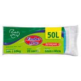 Saco de Lixo Embalixo Wecycle Azul 50L
