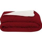 Edredom Tecebem Casal Confort Plus Sherpa 210mx240m Vermelho