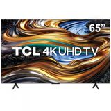 Tv 65 4k Uhd Tcl 65p755 Com Processador Aipq, Google Tv, Wi-fi, Bluetooth, Google Assistente, Dolby Vision E Atmos