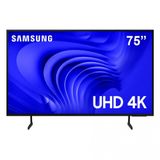 Smart Tv 75 Samsung 75du7700 Led, Processador Crystal 4k, Gaming Hub, Ai Energy Mode, Alexa Built-in, Wi-fi, Bluetooth, Usb E Hdmi