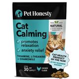 Cat Calming Chews Pet Honesty Cat Ansiety Alívio Da Ansiedade Em 30 Dias