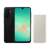 A26 5g (256gb) - Preto + Bateria Carregador Portátil 2x Usb-c, 10000mah, Super Rápida 25w - Bege - Grafite Combo