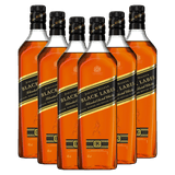 Kit 06 Johnnie Walker Black Label Blended Scotch Whisky 1000ml