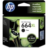 Cartucho Hp 664xl Preto 8,5ml - F6v31ab
