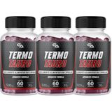 3 Potes Termotauro: Cafeína + Taurina + Arginina + Carnitina