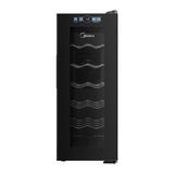 Adega Climatizada 12 Garrafas Bivolt Midea Mdrw066fgggl3 - Bivolt