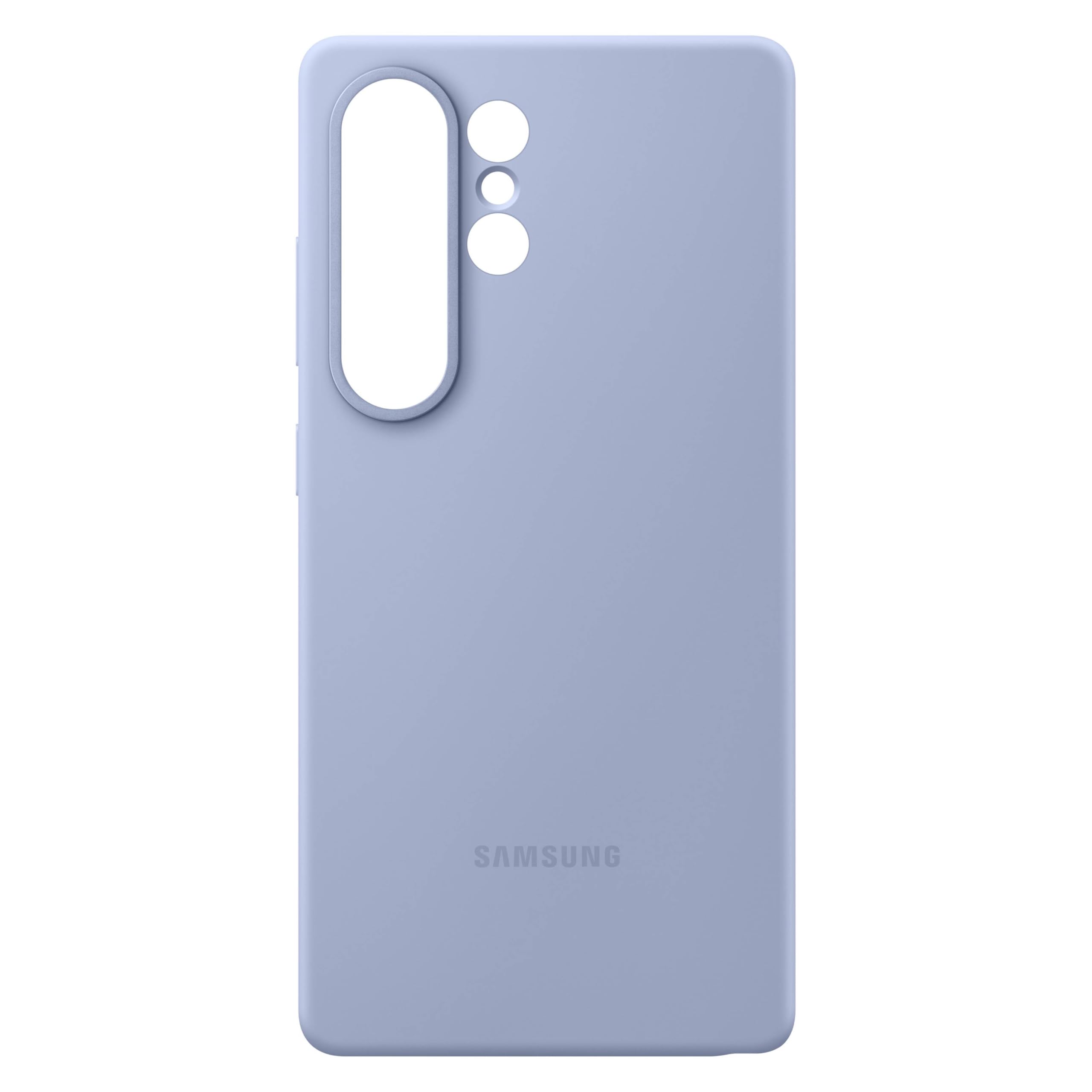 Capa De Telefone Samsung Galaxy S25 Ultra Silicone Azul Claro