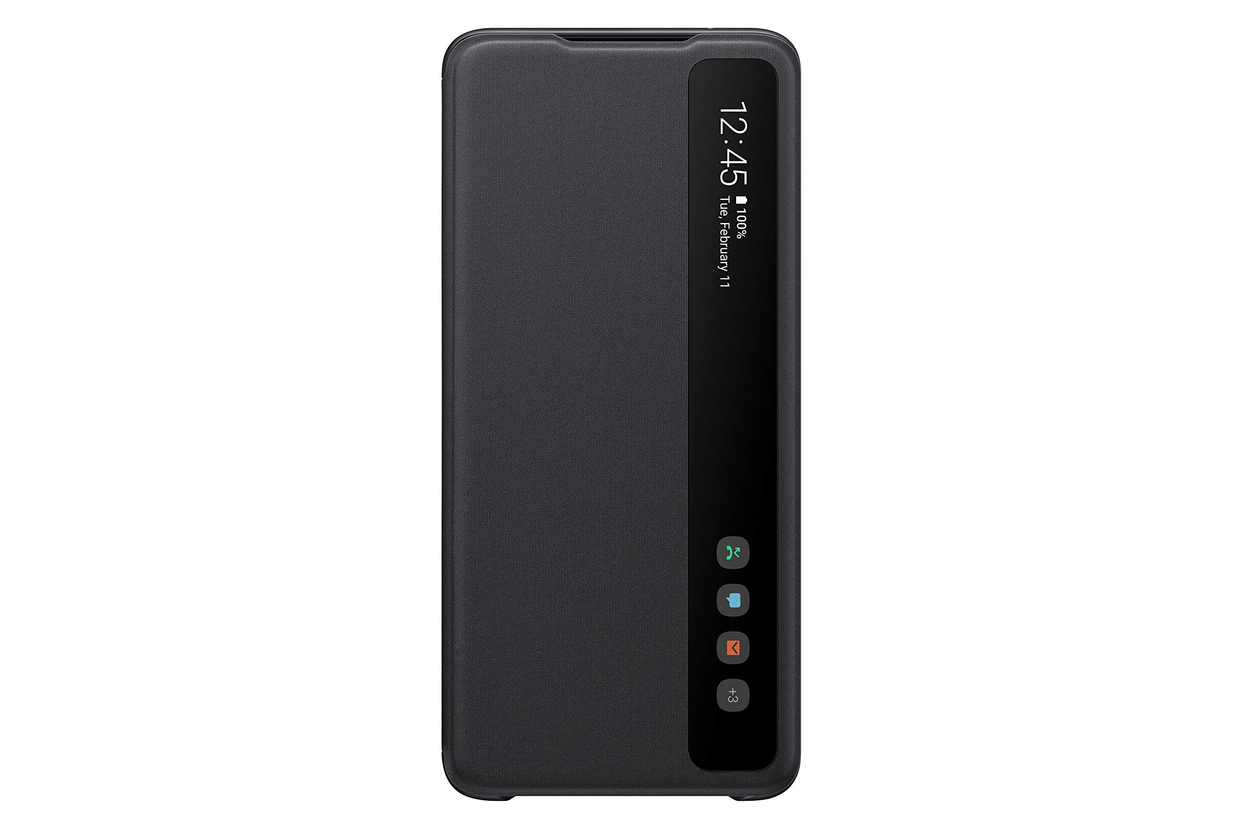 Capa Flip Para Samsung Galaxy S20 Ultra S-view Preta