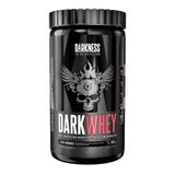 Whey Protein Concentrado Darkness Dark Whey 100% Morango 900g Pote