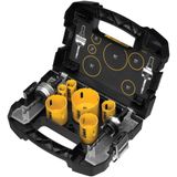 Kit De Serras De Furos Dewalt Bi-metal Para Madeira, Metal E Plástico