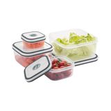 Conjunto De 4 Potes Hermetico Electrolux Plastico 41029854
