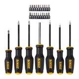 Chave De Fenda Dewalt Toughseries Preta Cromada