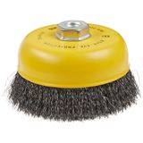 Escova De Copo De Arame Dewalt Dw49102 Em Aço Carbono Frisado 15cm