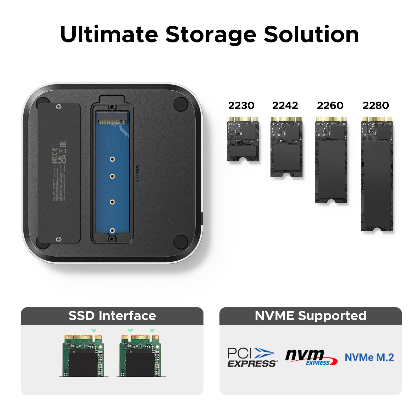 Dock & Stand Com Gabinete Ssd Nvme Para Mac Mini M4 - Carrefour