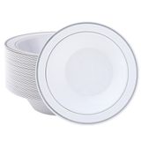 Tigelas De Sopa De Plástico Descartáveis Jolly Party 12 Onças (pacote Com 50)