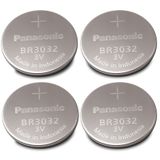 Baterias Coin Cell Panasonic Br3032 3v 4 Peças