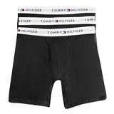 Cueca Boxer Tommy Hilfiger Cotton Classics Preta