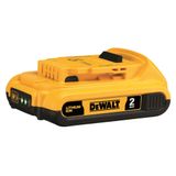 Bateria Dewalt 20v 2.0ah Xr Li-ion Compact Com Medidor De Combustível