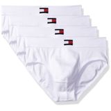 Cuecas Clássicas De Algodão Tommy Hilfiger, Pacote Com 4 Cuecas Masculinas