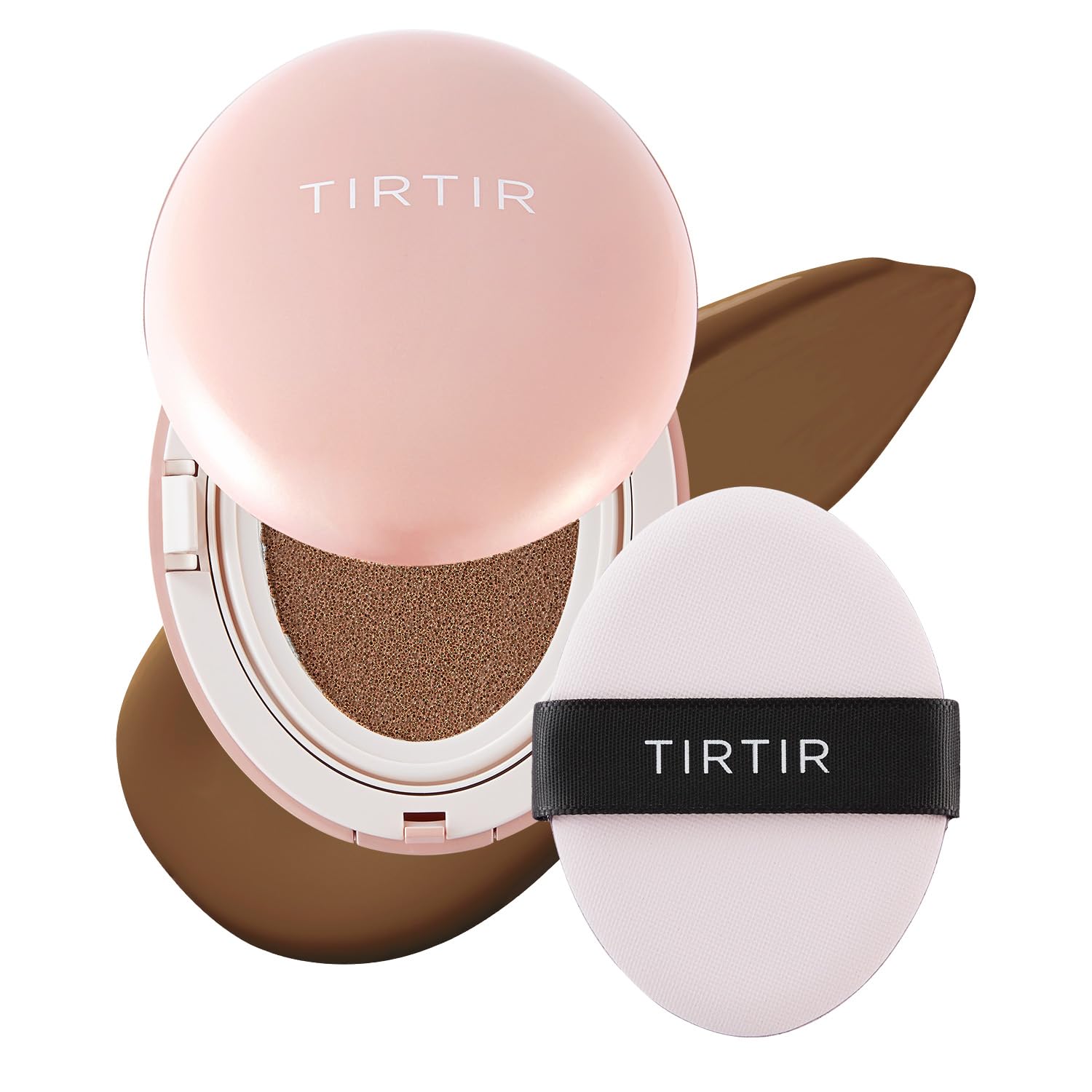 Cushion Foundation Tirtir Mask Fit All Cover Pink #43n Deep Cocoa