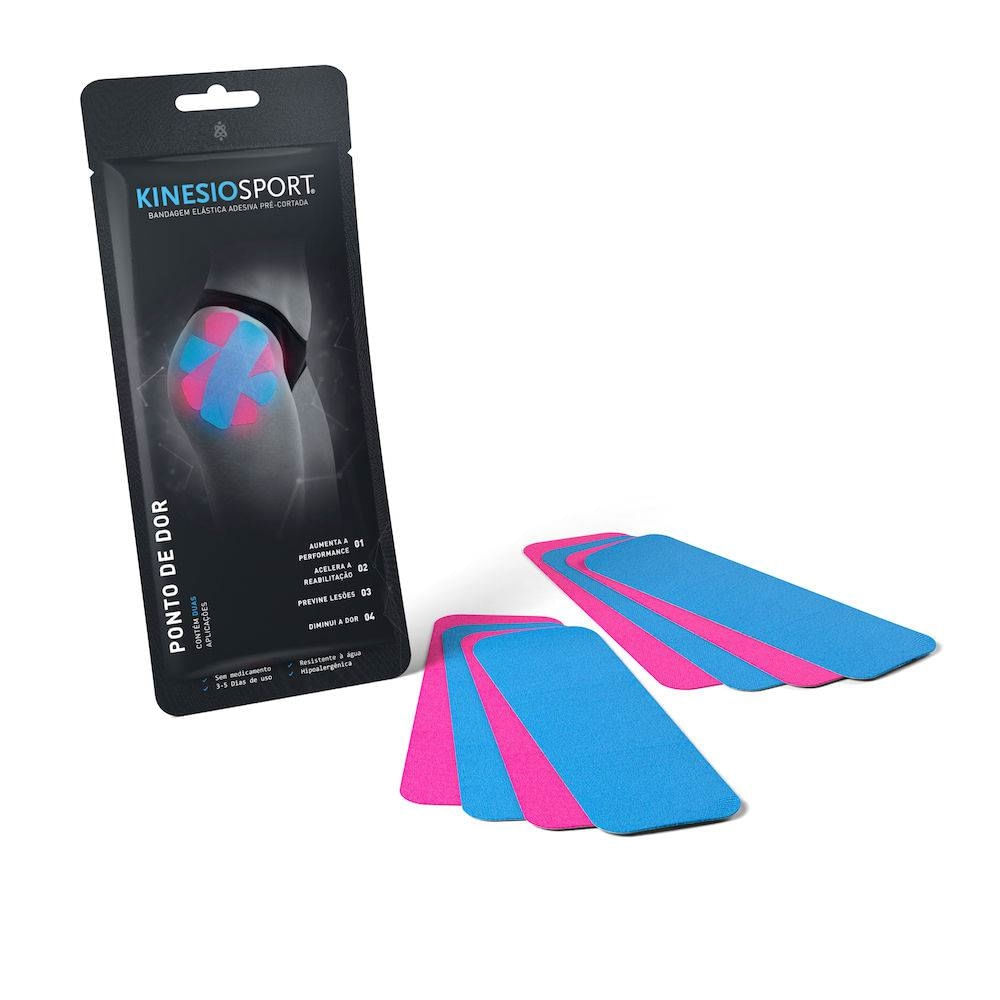 Bandagem Elástica Adesiva Uso Pontos de Dor KinesioSport é boa?
