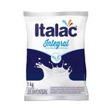 Leite Em Pó Italac Integral Almofada 1kg - Embalagem C/ 10 Unidades