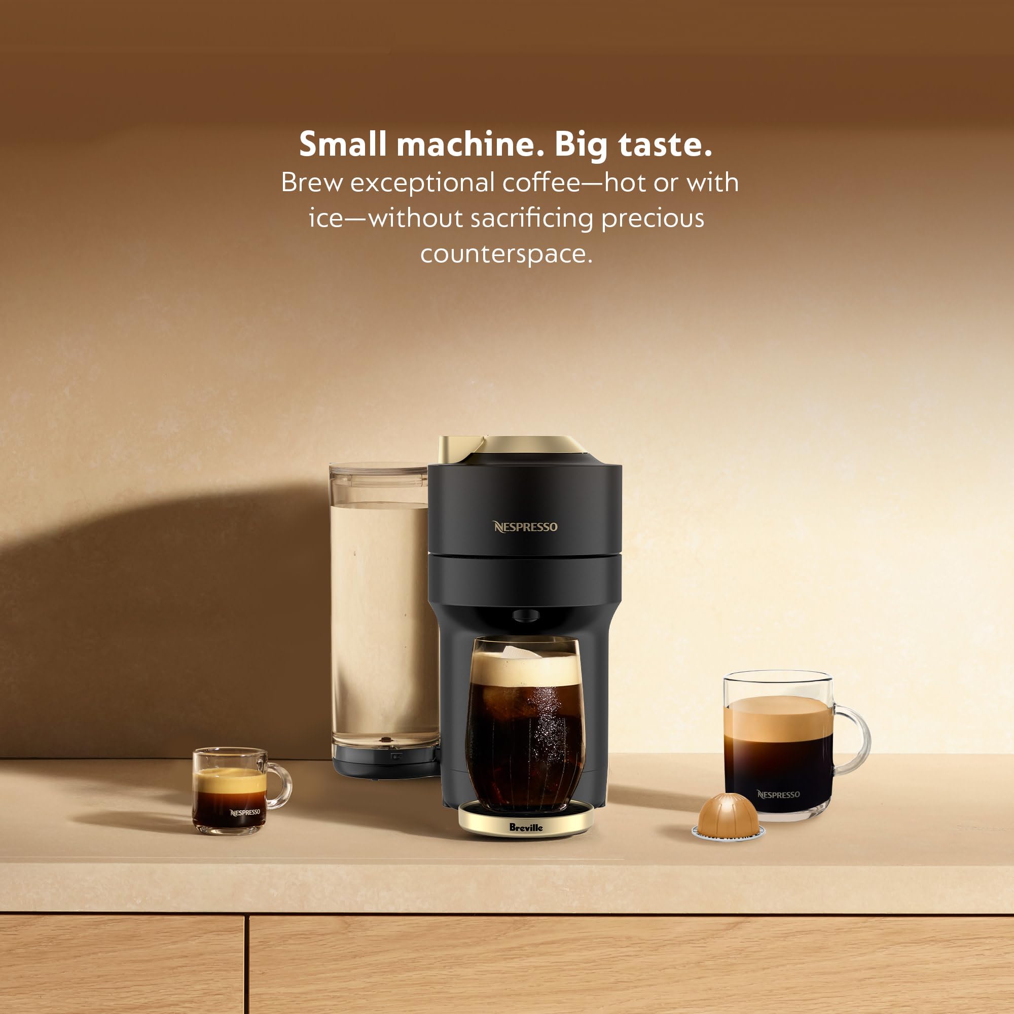 Máquina De Café E Café Expresso Nespresso Vertuo Pop+ Breville