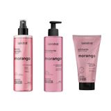 Kit Labotrat Morango Dia A Dia Splash+hidratante+esfoliante 150g