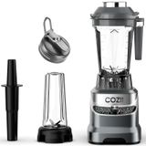 Liquidificador Cozii Professional 2000 W 1,9 L, Jarro Para Viagem De 600 Ml