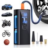 Compressor De Ar Portátil Com Inflador De Pneus 150psi 25000mah