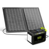 Central Elétrica Portátil Marbero M82 88,8 Wh Com Painel Solar De 21 W