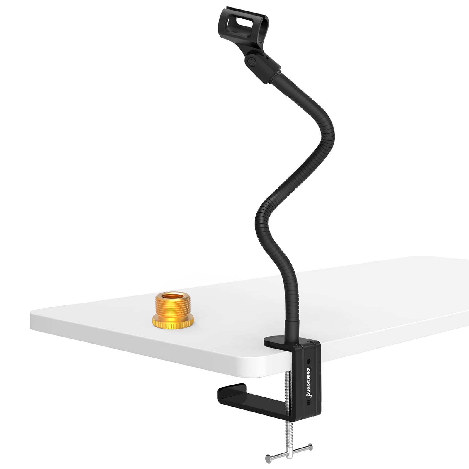 Suporte De Microfone Zealsound Flexible Gooseneck Para Blue Snowball