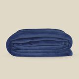Cobertor Flannel Microfibra Azul - A\casa Cobertor Flannel Microfibra Azul Casal - A\casa