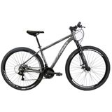 Bicicleta aro 29 Rino Everest a Disco 24v Cambios Index- Grafite - 19