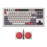 Teclado 8bitdo Retro Mecânico Bluetooth/2,4g/usb-c - N